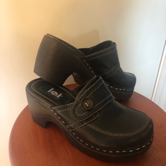 Lei New/Never Worn Clog Dress Shoes Size 7 Brown